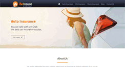 Desktop Screenshot of beinsure.net